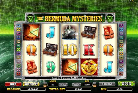 The Bermuda Mysteries Slot .